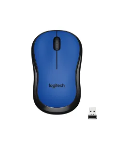 Logitech 910-004879 M220 Silent Ratón Inalámbrico 1000DPI Azul
