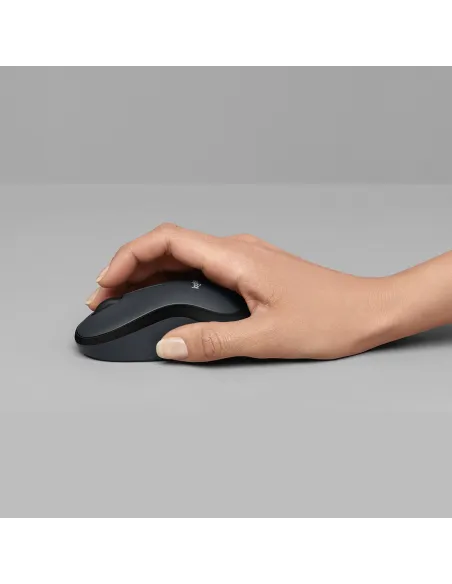 Logitech 910-004879 M220 Silent Ratón Inalámbrico 1000DPI Azul