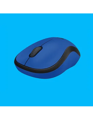Logitech 910-004879 M220 Silent Ratón Inalámbrico 1000DPI Azul