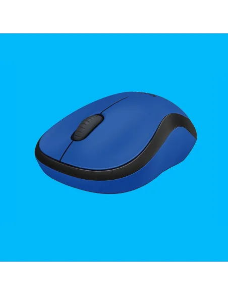 Logitech 910-004879 M220 Silent Ratón Inalámbrico 1000DPI Azul