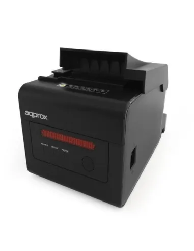 Approx AAPOS80WIFI+LAN Impresora de Ticket Térmica USB + WiFI + Ethernet + Puerto Serial + RJ-11 Negra