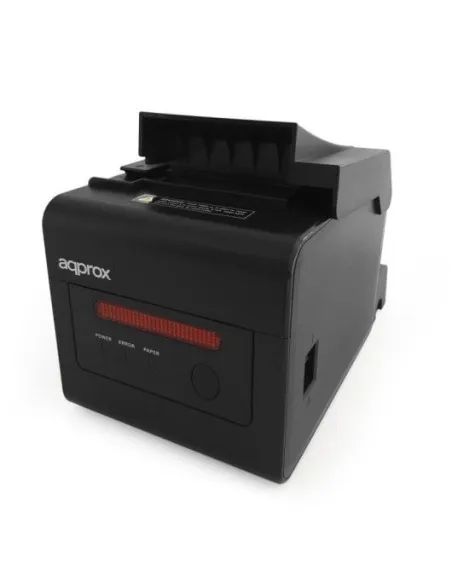 Approx AAPOS80WIFI+LAN Impresora de Ticket Térmica USB + WiFI + Ethernet + Puerto Serial + RJ-11 Negra
