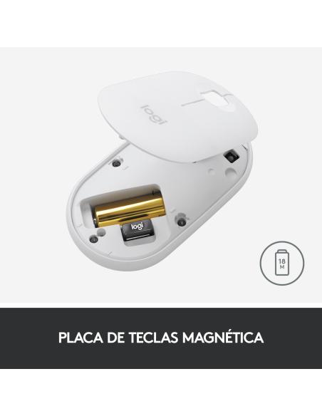 Logitech 910-005718 Pebble M350 Ratón Óptico Inalámbrico Grafito