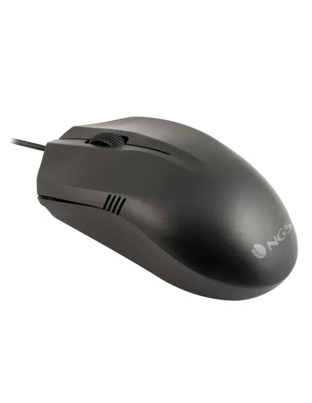 NGS EASYBETTA Ratón Óptico USB 1000 DPI Negro