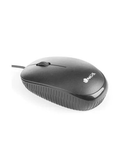 NGS FLAME Ratón 1000 DPI Negro