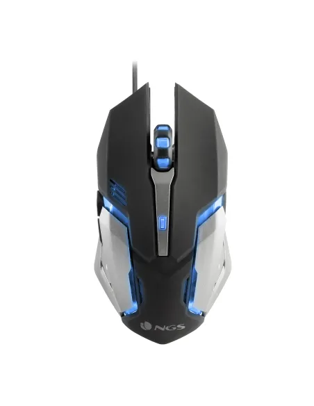 NGS GMX-100 Ratón Gaming 2400 DPI Negro