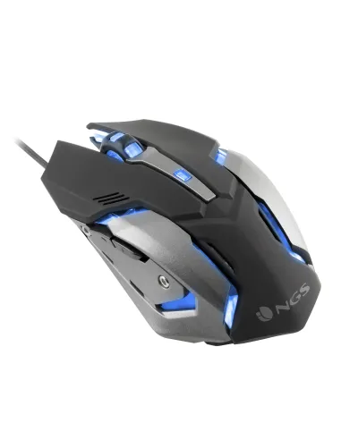 NGS GMX-100 Ratón Gaming 2400 DPI Negro