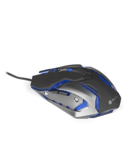 NGS GMX-100 Ratón Gaming 2400 DPI Negro