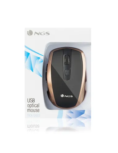 NGS TICKGOLD Ratón Óptico 1600DPI