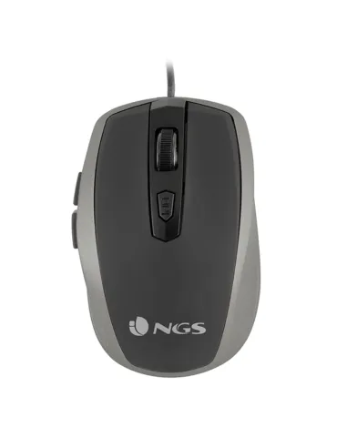 NGS TICKSILVER Ratón Óptico 1600DPI Plata