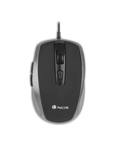 NGS TICKSILVER Ratón Óptico 1600DPI Plata