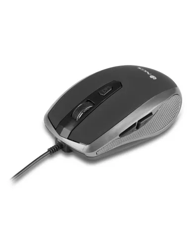 NGS TICKSILVER Ratón Óptico 1600DPI Plata