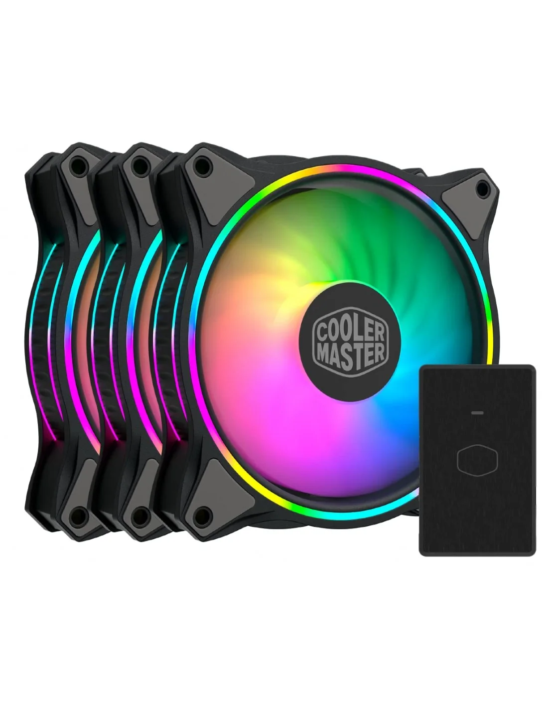 Cooler Master MasterFan MF120 Halo 3 en 1 Ventilador 120mm RGB