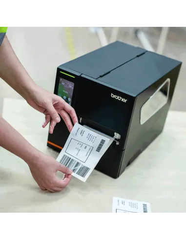 Brother TJ-4121TN Impresora Etiquetas Industrial Negra