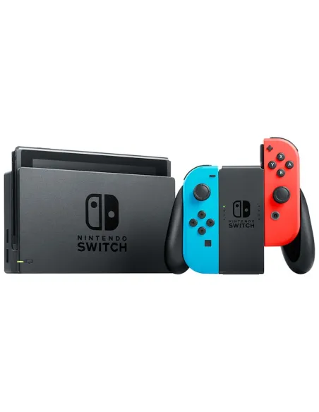 Nintendo Switch Azul/Rojo + Switch Sports + Cinta pierna + Suscripción 3 meses Online