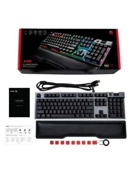 Adata XPG 75260085 Summoner RGB Teclado Gaming MX Speed Silver