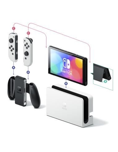 Nintendo Switch OLED Blanca