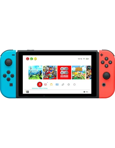 Nintendo Switch Azul Neón/Rojo Neón V2