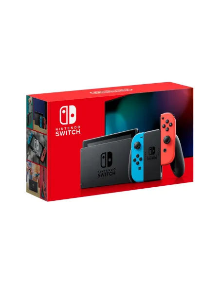 Nintendo Switch Azul Neón/Rojo Neón V2