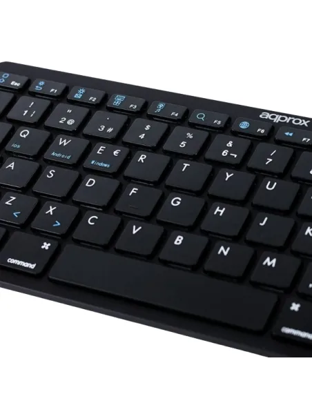 Approx APPMX300BTB Teclado Bluetooth 3.0 Negro