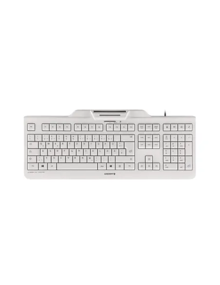 Cherry JK-A0100ES-0 Teclado con Lector de DNIe Blanco