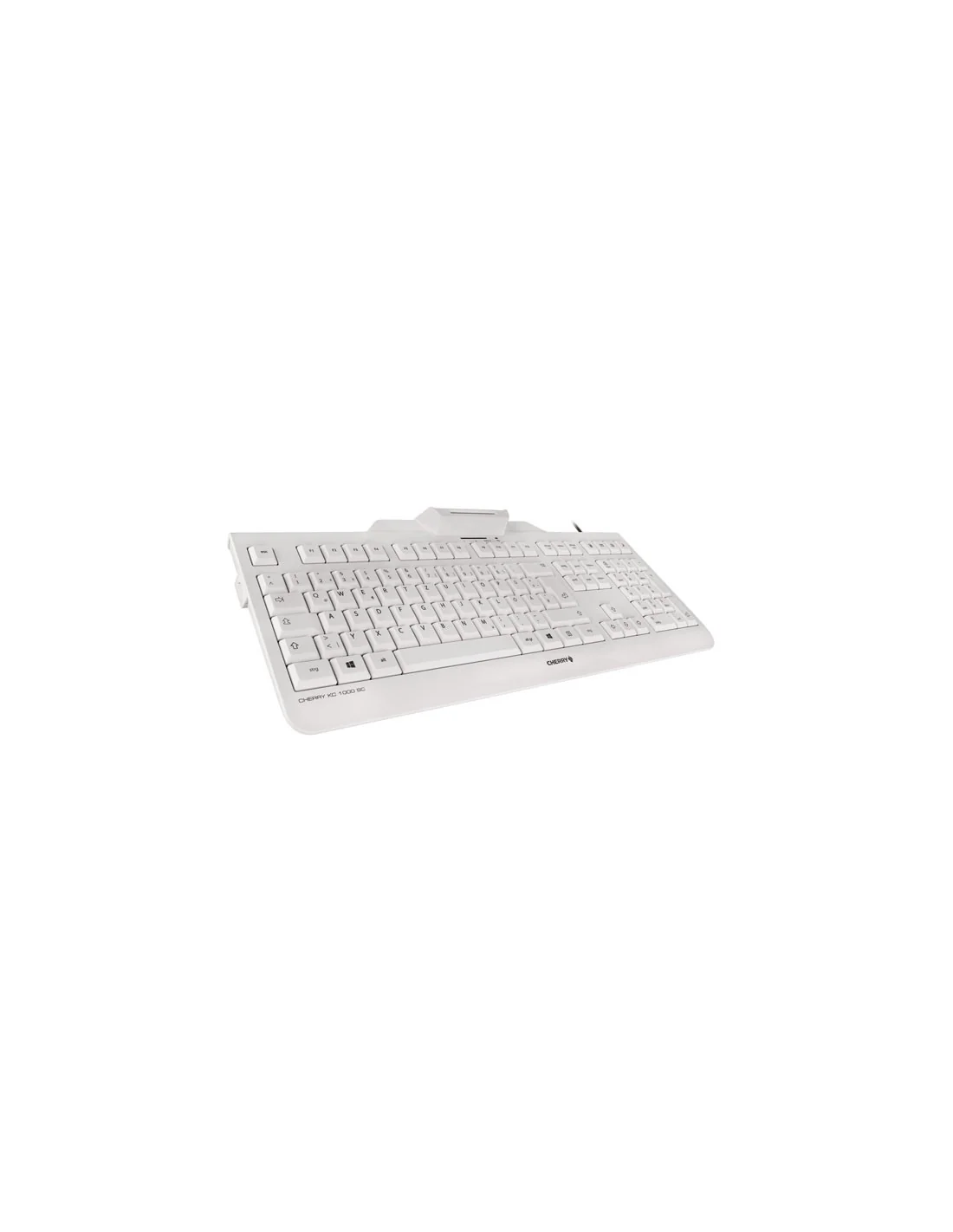 Cherry JK-A0100ES-0 Teclado con Lector de DNIe Blanco