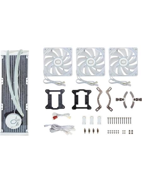 Cooler Master MasterLiquid 360L Core ARGB Kit de Refrigeración Líquida Blanco
