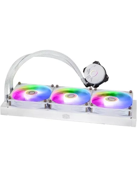 Cooler Master MasterLiquid 360L Core ARGB Kit de Refrigeración Líquida Blanco
