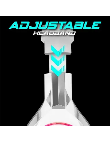 Spirit of Gamer PRO-H8 Auriculares Gaming RGB Blanco