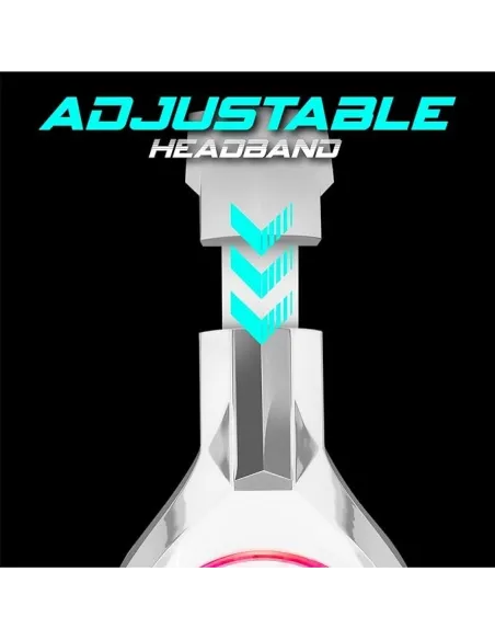 Spirit of Gamer PRO-H8 Auriculares Gaming RGB Blanco