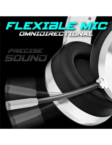 Spirit of Gamer PRO-H8 Auriculares Gaming RGB Blanco