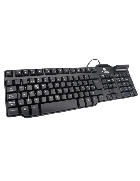 CoolBox COO-TEC02DNI Teclado con Lector de DNIe