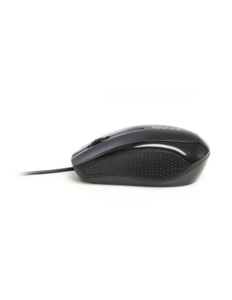 Iggual IGG318874 COM-BASIC3 Ratón Óptico 800 DPI Negro