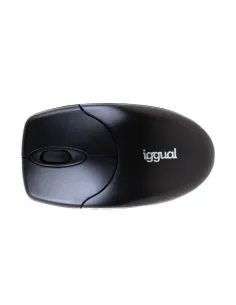 iggual IGG318881 WOM-BASIC2 Ratón inalámbrico 1000 DPI Negro-FTRRIN0475