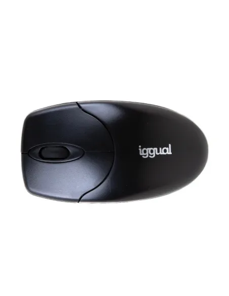 iggual IGG318881 WOM-BASIC2 Ratón inalámbrico 1000 DPI Negro