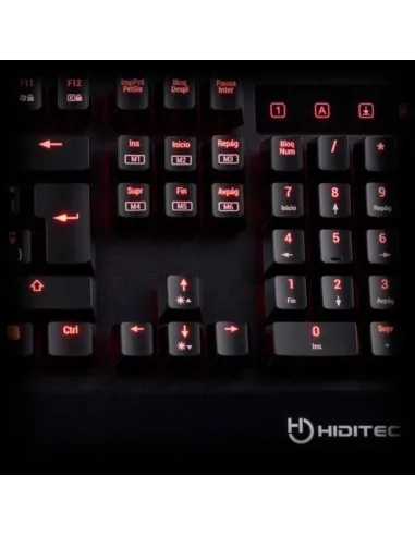 Hiditec GKE010001 GK500 Teclado Mecánico Gaming Cherry MX Blue ( Teclado Aleman )