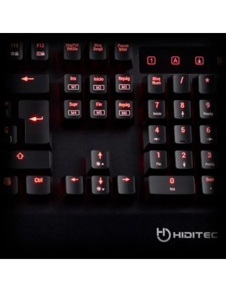 Hiditec GKE010001 GK500 Teclado Mecánico Gaming Cherry MX Blue ( Teclado Aleman )