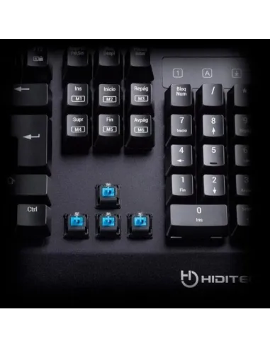 Hiditec GKE010001 GK500 Teclado Mecánico Gaming Cherry MX Blue ( Teclado Aleman )