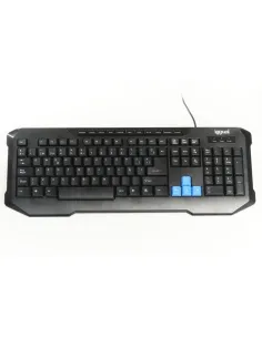 Iggual IGG317495 CK-4BLUE-116T Teclado USB Negro/Azul