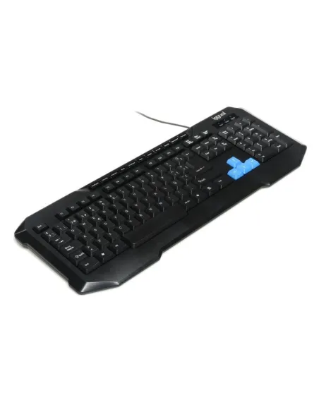 Iggual IGG317495 CK-4BLUE-116T Teclado USB Negro/Azul