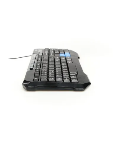 Iggual IGG317495 CK-4BLUE-116T Teclado USB Negro/Azul