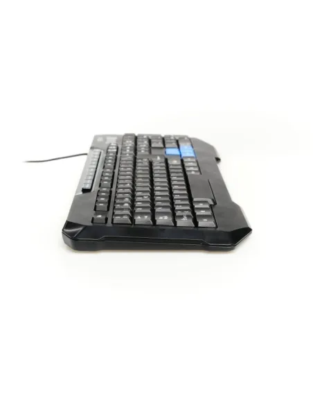 Iggual IGG317495 CK-4BLUE-116T Teclado USB Negro/Azul