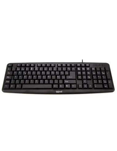 Iggual IGG316818 CK-BASIC-105T Teclado USB Negro