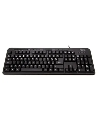 iggual IGG316801 CK-BASIC-120T Teclado USB Negro