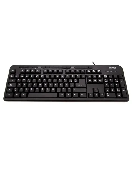 iggual IGG316801 CK-BASIC-120T Teclado USB Negro