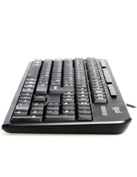 iggual IGG316801 CK-BASIC-120T Teclado USB Negro