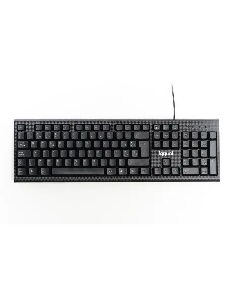 Iggual IGG317860 CK-BUSINESS-105T Teclado USB Negro