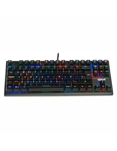 Iggual IGG317952 Onyx TKL Teclado Gaming Mecánico RGB Switch Outemu Azul