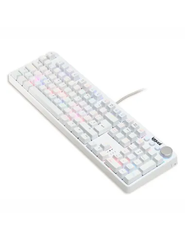 Iggual IGG317976 Pearl Teclado Gaming Mecánico RGB Switch Outemu Azul