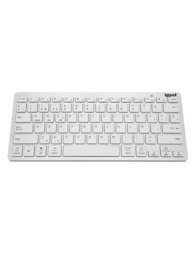 Iggual IGG316788 Teclado Bluetooth Slim Plata